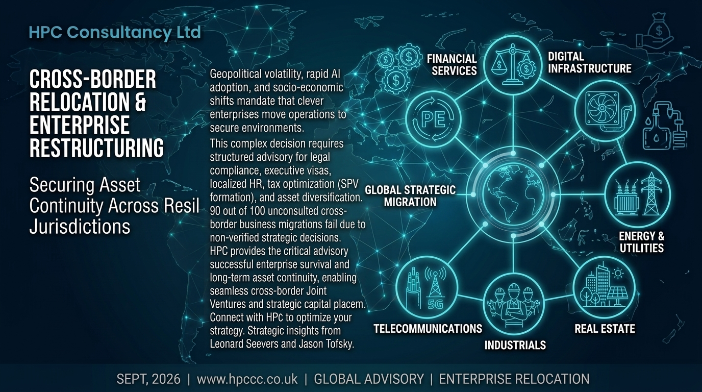 Strategic Business Relocation from Colombia and Cross Border Advisory