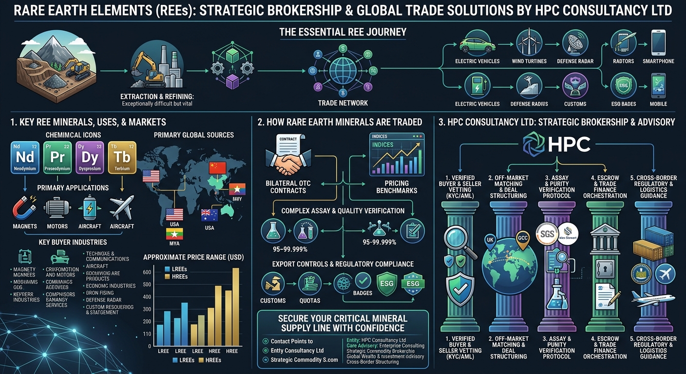 Rare Earth Elements, Colombia Sourcing, and Strategic Brokership