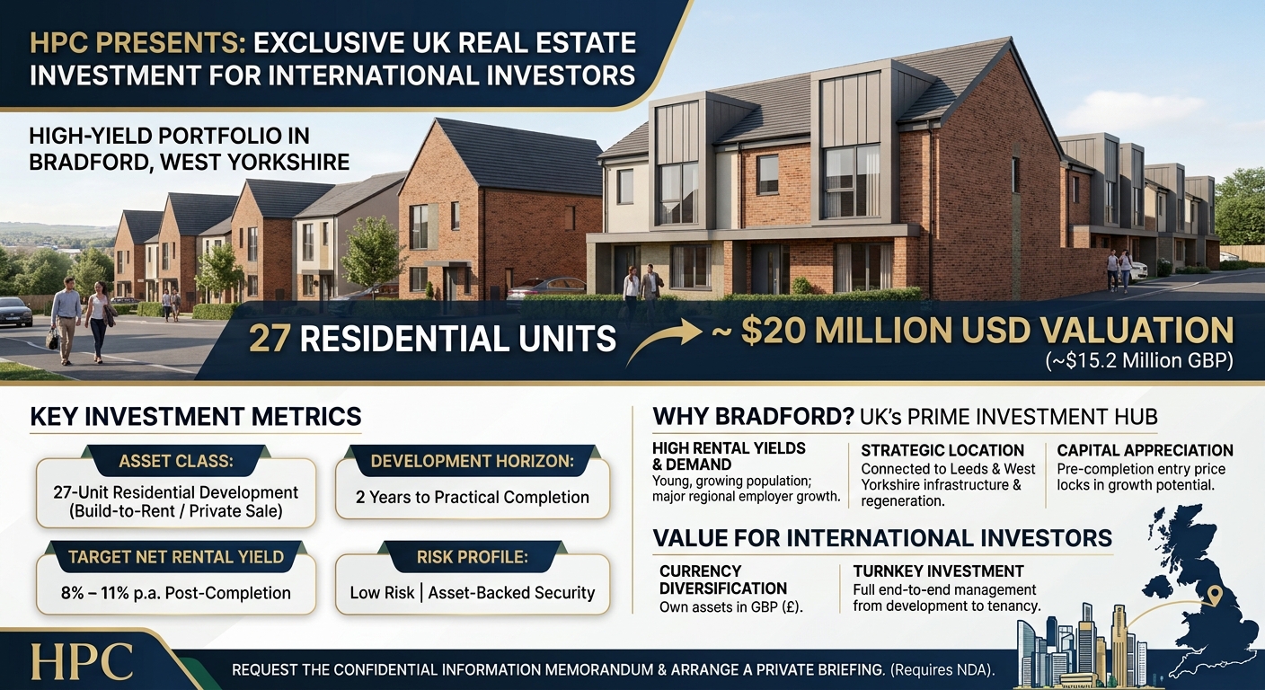 HPC Presents a High-Yield UK Real Estate Investment for Colombia Investors